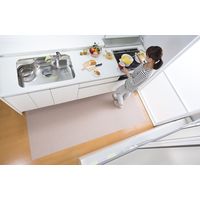 サンコー キッチンマット90×240cm ベージュ KH-86 1枚