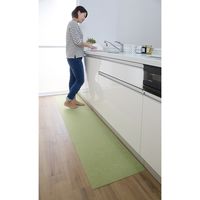 サンコー キッチンマット45×180cm グリーン KP-19 1枚