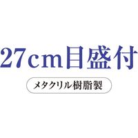 共栄プラスチック ORIONS メタクリル三角定規(目盛付) 30cm A-1020 1個