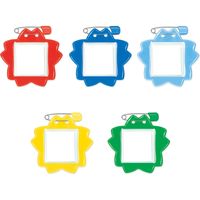 共栄プラスチック ORIONS 桜型名札 10枚入 紫 C-7-10-V 1パック