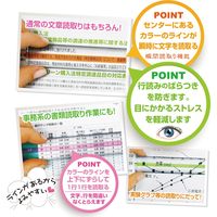 共栄プラスチック ORIONS カラーバールーペ 30cm ピンク CBL-1400 CBL-1400-P 1本