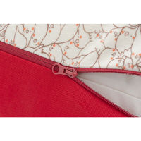 セルタン 人をだめにするソファ和楽の葵PREMIO XL 幅1950×奥行990×高さ350mmオカメ柄 A860a-641RED/623OKM 1台（直送品）