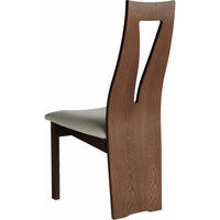 【車上渡し】関家具 ダイニングチェア CBL-4640 ショコラ/ホワイト 2脚入り CBL4640CHWH2 1セット（2脚）（直送品）