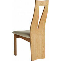 【車上渡し】関家具 ダイニングチェア CBL-4640 ナチュラル/ホワイト 2脚入り CBL4640TNWH2 1セット（2脚）（直送品）