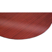 【車上渡し】 関家具 ダイニングテーブル 楕円 レッド木目/ウェンジ 幅1200×奥行900×高さ700mm DT5320SRUG 1台（直送品）