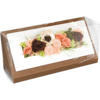 ヘッズ BKFフラワークリアワイドBOX本体-L B-BKF-FWL 1セット（10枚：10枚×1パック）（直送品）