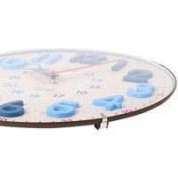 ノア精密 電波時計：アナログ電波ウォールクロック ナチュラル W-722 N 1個（直送品）