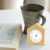 エンペックス気象計 kuuki オウチ温湿度計 ナチュラル KU-4770 1個