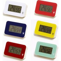 エンペックス気象計 シュクレ・イルミー温湿度計 ネイビー TD-8336 1箱(2個)（直送品）