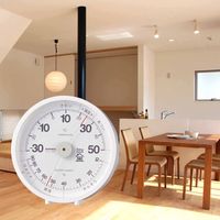エンペックス気象計 おうちルーム温湿度計 リビング用 TM-6351 1個