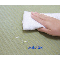 萩原 洗える消臭お風呂場マット 極美爽 幅800×奥行1200mm 159010900 1枚（直送品）