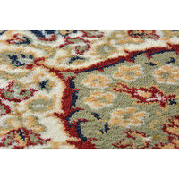 萩原 ウィルトンラグ シャハリヤ 幅2000×奥行2500mm グリーン 240611516 1枚（直送品）