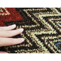 萩原 ウィルトンラグ AURA（オーラ） シェブロン 幅800×奥行1500mm 270041330 1枚（直送品）