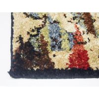 萩原 ウィルトン AURA（オーラ） フラワー 幅1600×奥行2300mm ブラック 270056019 1枚（直送品）