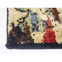 萩原 ウィルトン AURA（オーラ） フラワー 幅2000×奥行2500mm ブラック 270056029 1枚（直送品）