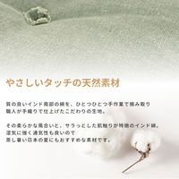 萩原 インド綿フロアラウンドクッション 幅450×奥行450×高さ120mm マルチ 270065709 1個（直送品）