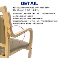 ネットフォース ダイニングチェア アンジュ 完成品 アイボリー ANG-1H-S20-AW 1セット（20脚入）（直送品）