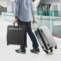 サンワダイレクト ガーメントバッグ（テーラーバッグ・シャツ収納・ハンガー付・小物ポケット搭載） 200-BAG108 1個（直送品）