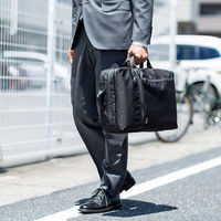 サンワダイレクト ビジネスリュック（2WAY・撥水素材CORDURA使用・止水ファスナー・ビジネスバッグ） 200-BAGBP016BK 1個（直送品）