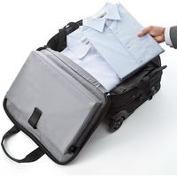 サンワダイレクト ビジネスキャリーバッグ（機内持ち込みサイズ・マチ拡張対応） 200-BAGCR002 1個（直送品）