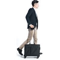 サンワダイレクト ビジネスキャリー（横型・4輪・耐水生地・止水ファスナー使用・22リットル・機内持ち込みサイズ） 200-BAGCR003WP 1個（直送品）