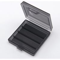 サンワダイレクト 電池ケース（単4電池用・4本収納） 200-BT004BK 1個（直送品）