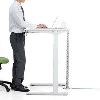 サンワダイレクト 昇降デスク用ケーブルカバー（昇降デスク・ケーブルカバー・配線カバー・ケーブルガード） 200-CA035 1個（直送品）