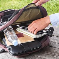 サンワダイレクト カメラ三脚（コンパクト・軽量・ビデオカメラ対応） 200-CAM022N 1個（直送品）