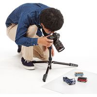 サンワダイレクト カメラ三脚（一眼レフ・デジカメ対応・5段階高さ調節・水準器搭載） 200-CAM031 1個（直送品）