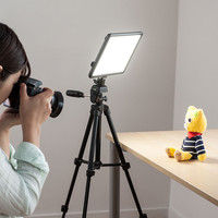 サンワダイレクト カメラ用LEDライト（パネル型・撮影用定常光ライト・ビデオライト・152灯） 200-DGAC003 1個（直送品）