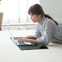 サンワダイレクト 巨大マウスパッド（リストレスト・手首・肘疲労軽減・エルゴノミクス） 200-MPD022 1個（直送品）