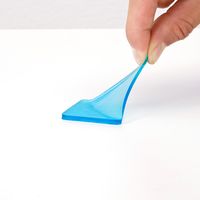 サンワダイレクト 耐震ジェル（耐震マット・テレビ＆パソコン対応・耐震度7・四角型） 200-QL003 1個（直送品）