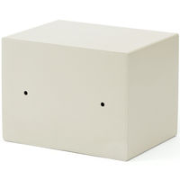 サンワダイレクト 小型電子金庫 200-SL039GY 1個（直送品）