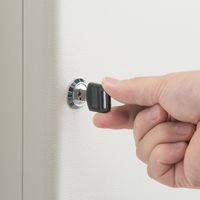 サンワダイレクト キーボックス（鍵ボックス・48本収納・鍵付き・壁固定・タグ付き） 200-SL060 1個（直送品）