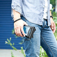 サンワダイレクト iPhone XSスマートフォン対応 小物ポケット付き防水ケース 200-SPC018WP 1個（直送品）