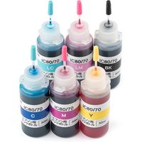 エプソン（EPSON）用 互換詰め替えインク 300-E80S6R2 （IC6CL80/70対応） 5回分 リセッター付き 1パック（6色入）（直送品）