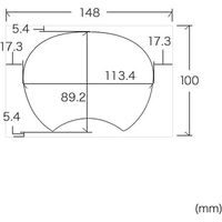 サンワダイレクト 手作りうちわ張替えラベル（小・JP-UTIWA3N用・10枚） 300-UTW3 1個（直送品）