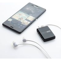 サンワダイレクト Bluetoothオーディオトランスミッター＆レシーバー 400-BTAD006 1個（直送品）