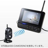 サンワダイレクト 防犯カメラ用モニタ 400-CAM035DSP 1個（直送品）
