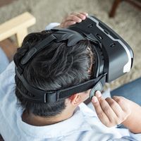 サンワダイレクト コントローラー付き3D VRゴーグル 400-MEDIVR2SET 1個（直送品）