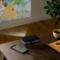 サンワサプライ プロジェクター 400-PRJ024 HD 400ルーメン モバイル（直送品）