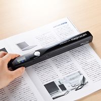 サンワダイレクト ワイヤレススキャナ（スマホ転送可能・OCR搭載・ワイヤレス） 400-SCN017BK 1個（直送品）