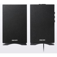 サンワダイレクト ブックシェルフ型Bluetoothスピーカー（高音質コーデック・NFC対応） 400-SP050BK 1個（直送品）