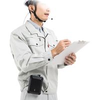 拡声器　メガホン　スピーカーマイク　ポータブル型　ハンズフリー　400-SP080　サンワサプライ　1個（直送品）