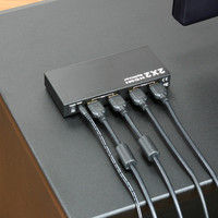 サンワダイレクト HDMI分配器（HDMIセレクター・2入力×2出力） 400-SW009 1個（直送品）