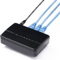 サンワダイレクト スイッチングハブ 500-SWH005 1個（直送品）