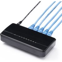 サンワダイレクト スイッチングハブ 500-SWH006 1個（直送品）