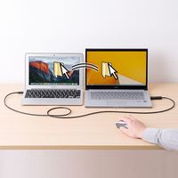 サンワダイレクト USB3.0データリンクケーブル 500-USB033 1個（直送品）