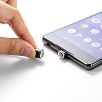 USBケーブル　両面USB-A（オス）MicroB（オス）　1m　500-USB060　サンワサプライ　1本（直送品）