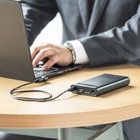 サンワダイレクト ノートパソコン用モバイルバッテリー 700-BTL033BK 1個（直送品）